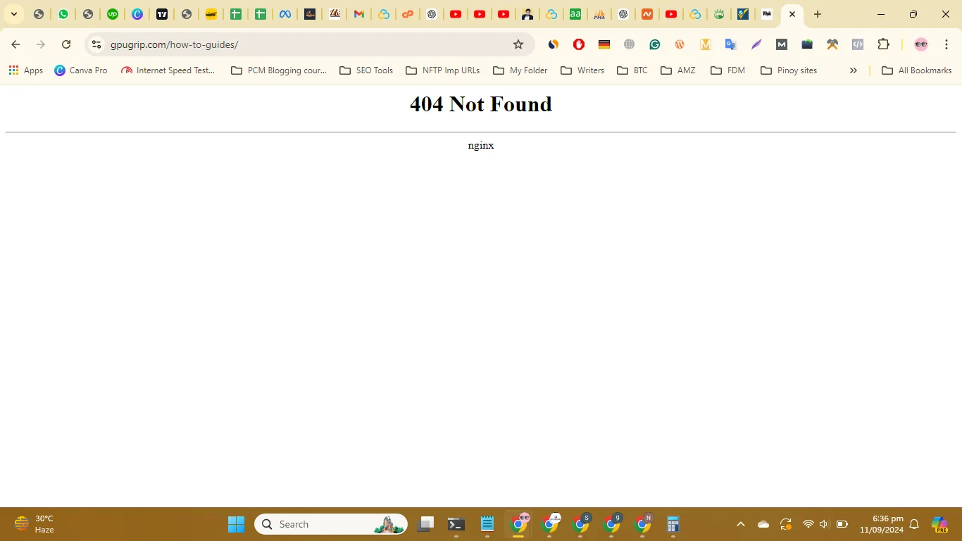 ошибка 404